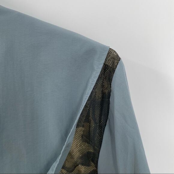 Gary Nesse Outdoor World grey quilted shooting hunting shirt men’s size XXL - Picture 9 of 13